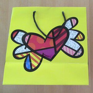 BRITTO paper shopping tote bag - 12" X 12"